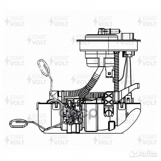 Насос топливный электрический Hyundai SFM2702