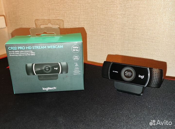 Вебкамера logitech C922 PRO stream