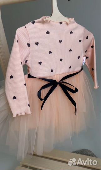 Платье для девочки 74 80