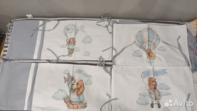 Бортики в кроватку