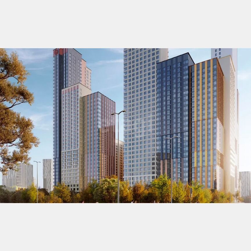 3-к. квартира, 80,6 м², 12/45 эт.