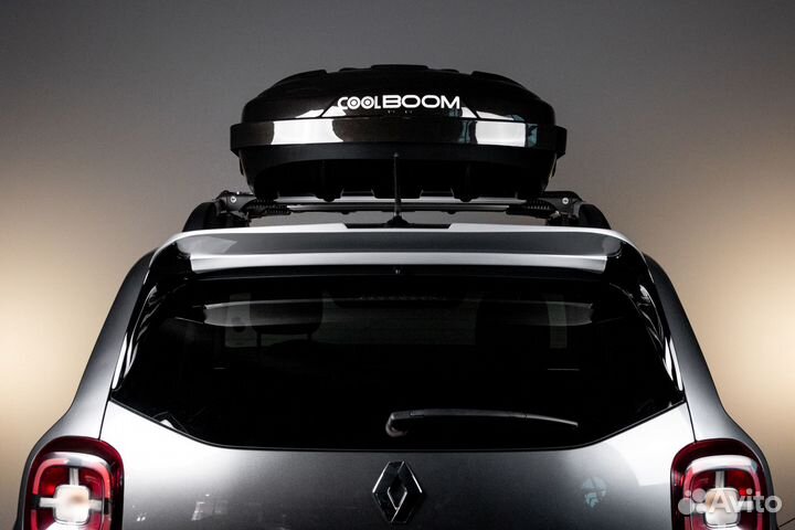 Автобокс Cool Boom, глянец. чёрный (390л)