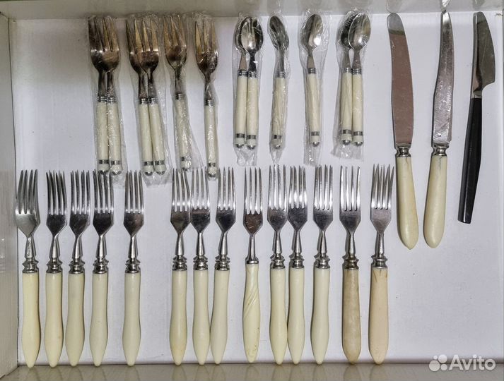 Столовые приборы разные бу