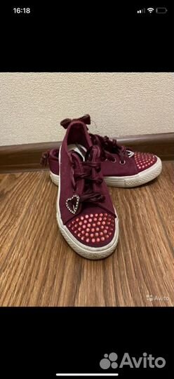 Кеды для девочки 29 размер