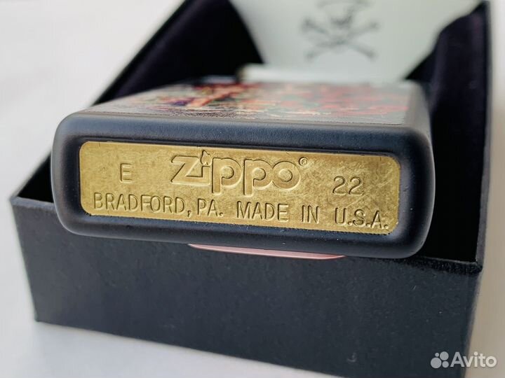 Зажигалка Zippo 48187 Slash Оригинал Новая