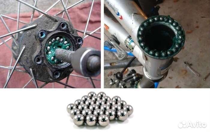 Подшипники во втулки, руль, каретку, насыпь, пром