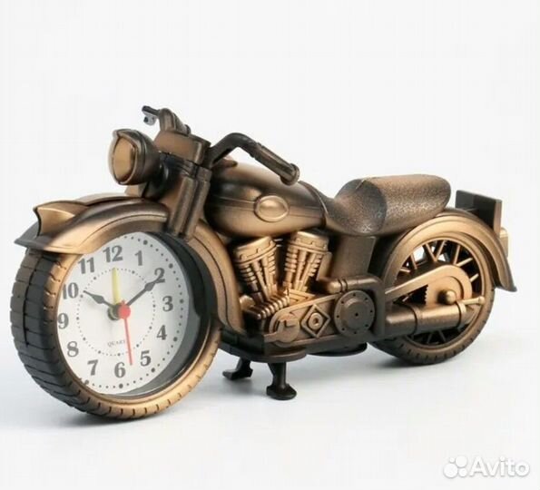 Часы будильник модель Харлей Дэвидсон Мотоцикл