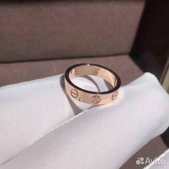 Обручальное кольцо Inspired Cartier Love 0,02ct