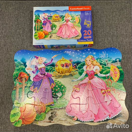 Пазлы для малышей Большие Маленькие В ассортименте