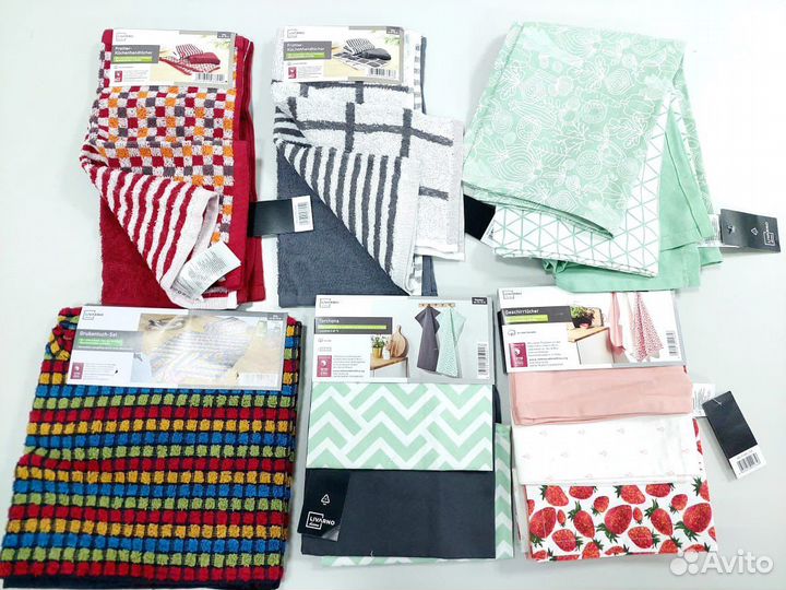 Кухонные подотенца, фартуки и др