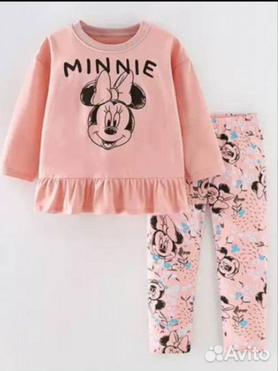 Костюм детский свитшот и лосины Minnie Mouse