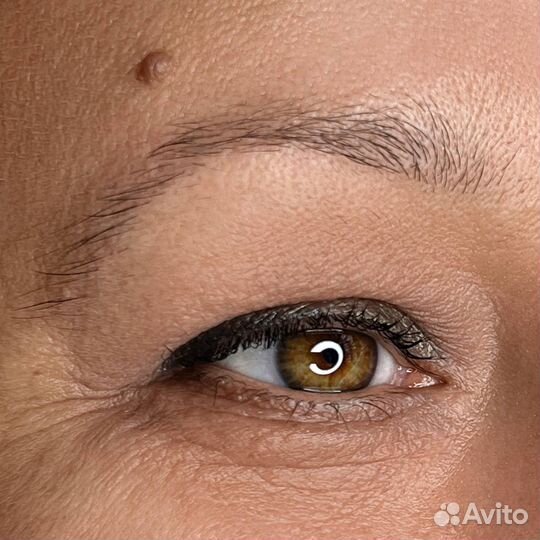 Перманентный макияж бровей. Волосковая техника