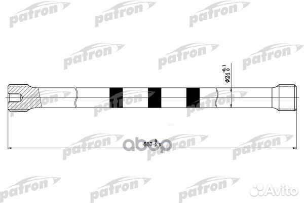 Торсион прав renault megane scenic laguna L668м