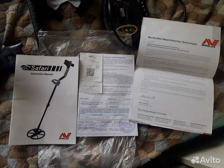 Металлоискатель minelab safari