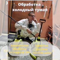 Уничтожение Клопов Тараканов Блох Клещей