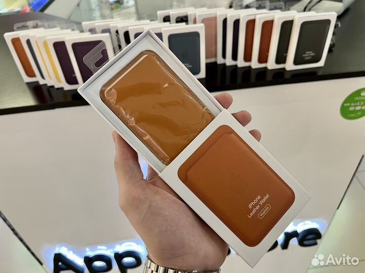 Картхолдер для iPhone Leather Wallet