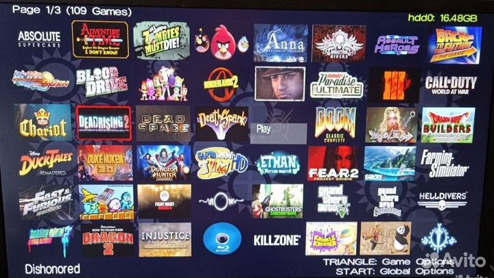 Sony PS3 super slim 500 gb 109 игр