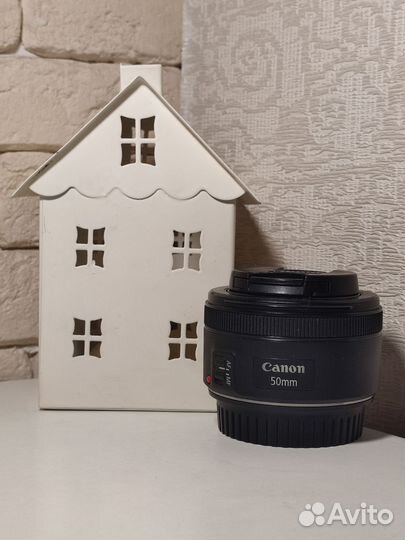 Объектив Canon ef 50mm f 1 8 stm