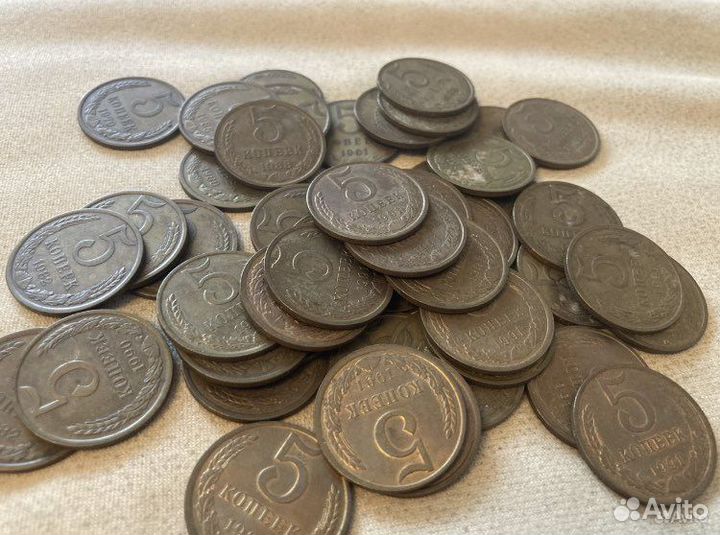 Монеты СССР одним лотом (1003 штуки)
