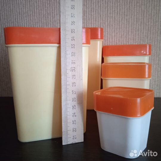 Контейнеры для хранения сыпучих продуктов. СССР