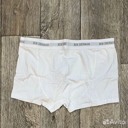 Трусы боксеры Ben Sherman Trunks White Andrew