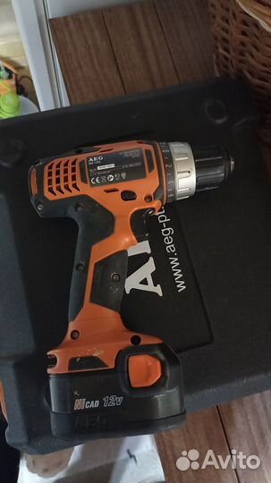 Шуруповерт aeg 12