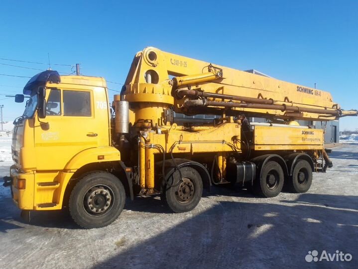 Автобетононасос КАМАЗ АБН-32 (шасси КамАЗ 65115), 2007