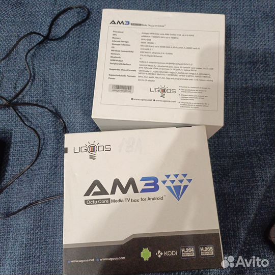 SMART tv приставка ugoos AM3 Android