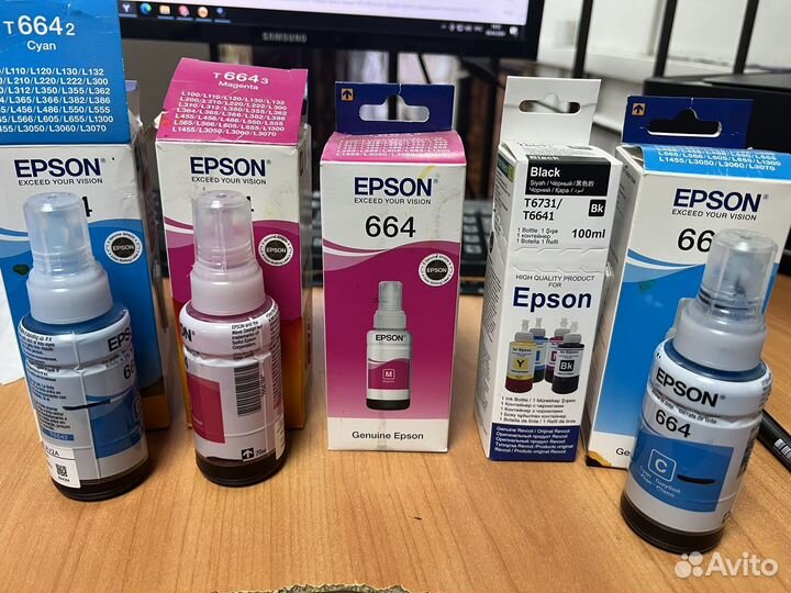 Краска для принтера epson
