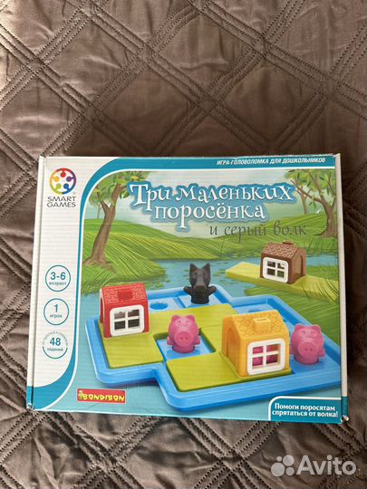 Настольная игра bondibon Три маленьких поросенка