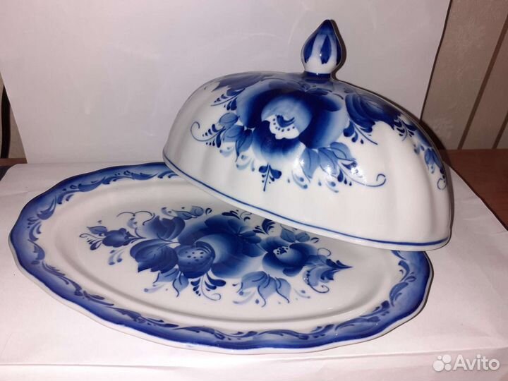 Гжель посуда разная новая