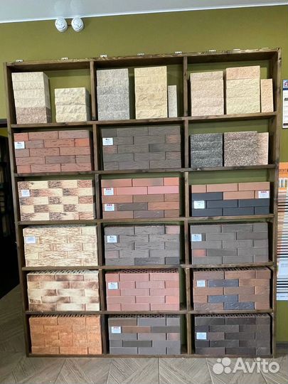 Лицевой керамический кирпич графит лава вкз