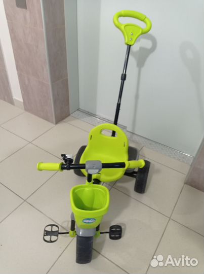 Детская машинка каталка с ручкой