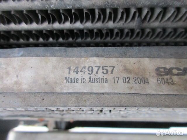 Радиатор кондиционера Scania 4 series