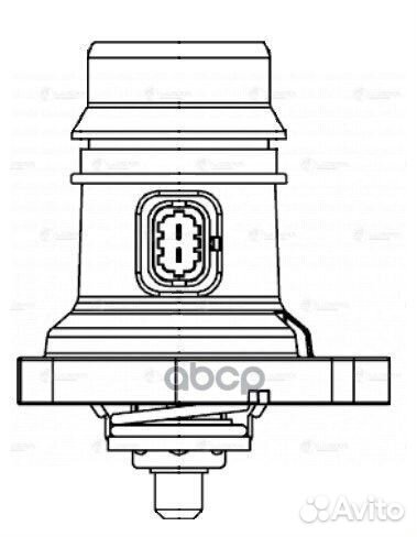 Термостат chevrolet aveo Hatchback (T300)