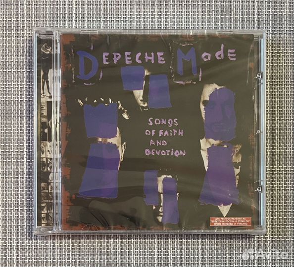 Depeche Mode - Songs Of Faith And Devotion CD Rus