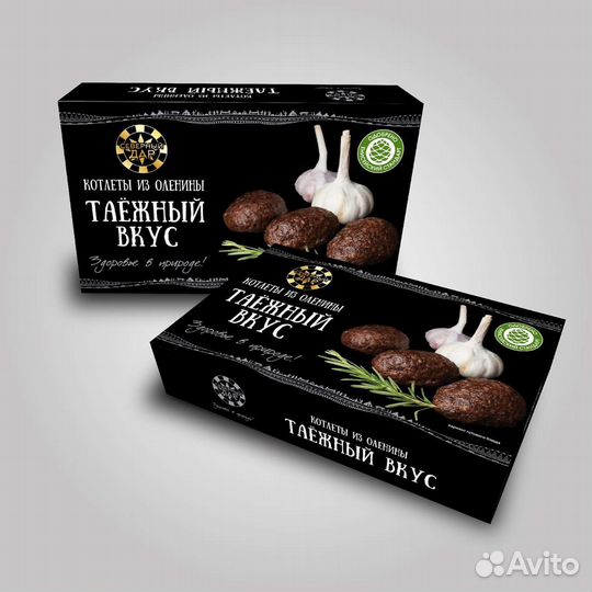 Котлеты из оленины Таежный вкус