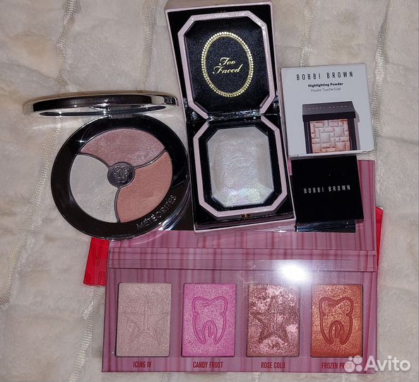 Хайлайтер Dior, JeffreeStar, TooFaced