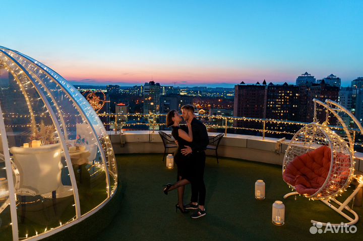 Сюрприз любимому человеку - свидание на крыше