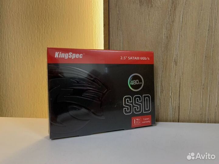 SSD-накопитель SATA 3 KingSpec 480 GB