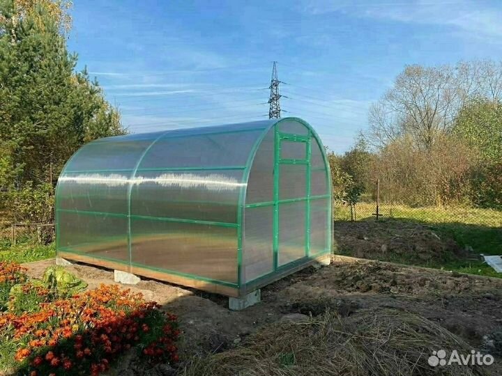 Каркас теплицы в Тосно