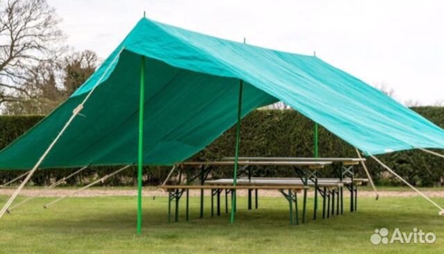 Тент -полог с кольцами