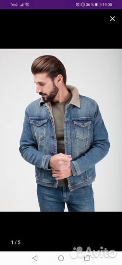 Куртка джинсовая