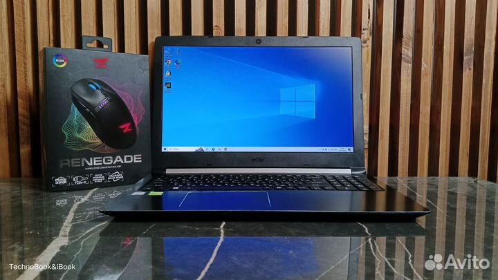 Игровой ноутбук Acer Aspire A515 на 12 Гб и 940MX