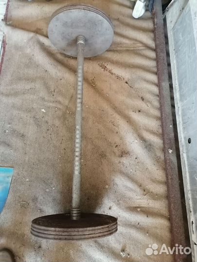 Штанга гриф блины бу 45кг