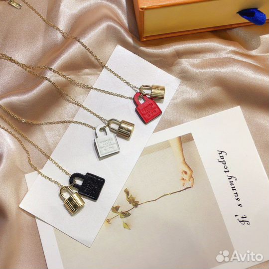 Колье подвеска hermes
