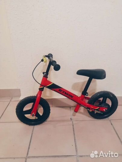 Детский беговел 520 mtb 10 дюймов btwin