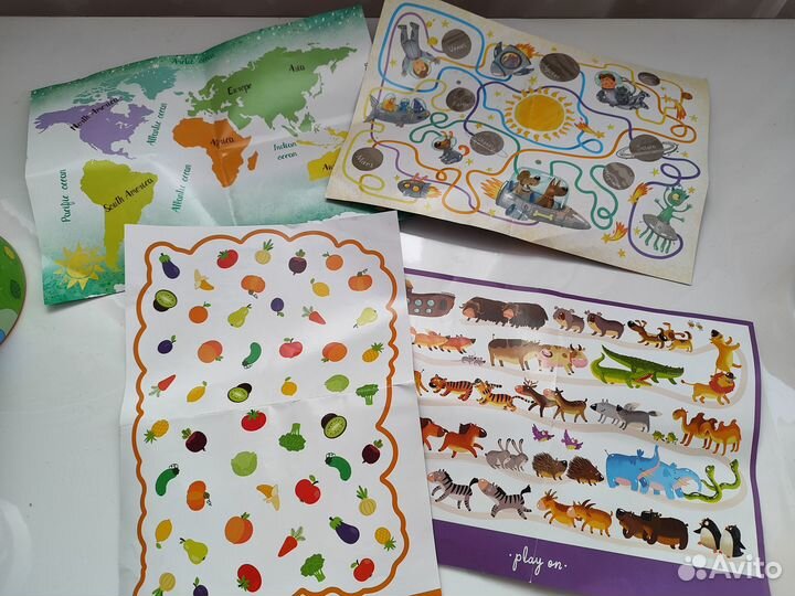 Пазл Mon (4 двусторонних пазла ). Аналог Djeco