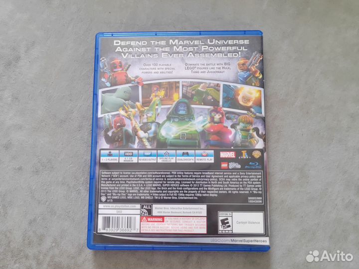 Lego marvel super heroes ps4