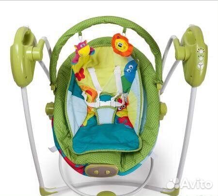 Детские электрокачели+шезлонг Babyton 2в1